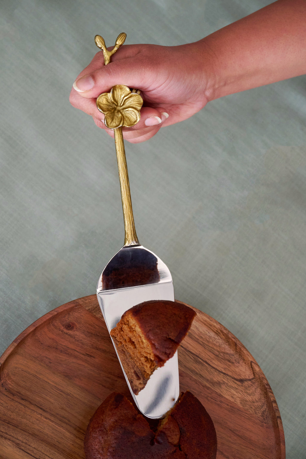Flore Cake Knife Set
