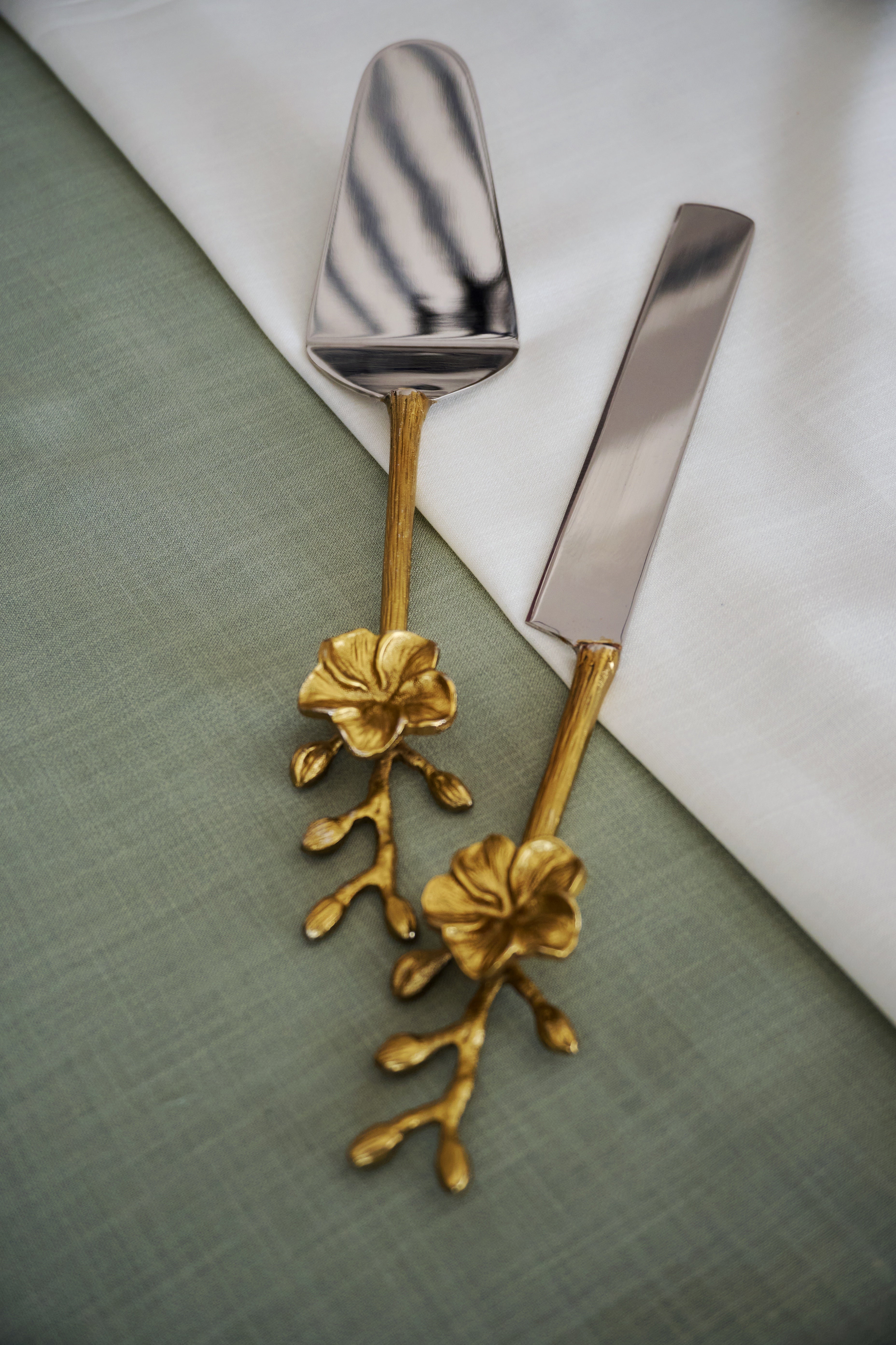 Flore Cake Knife Set