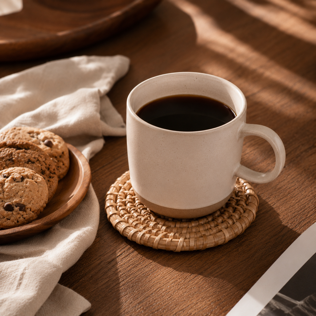Rattan  Coaster