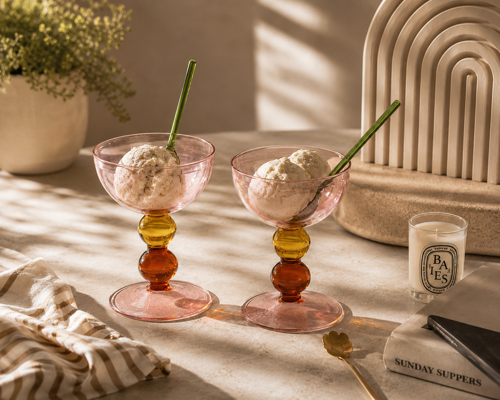 Rosé & Amber Bowls
